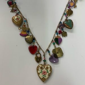 Vintage Lucy Isaac Charm necklace